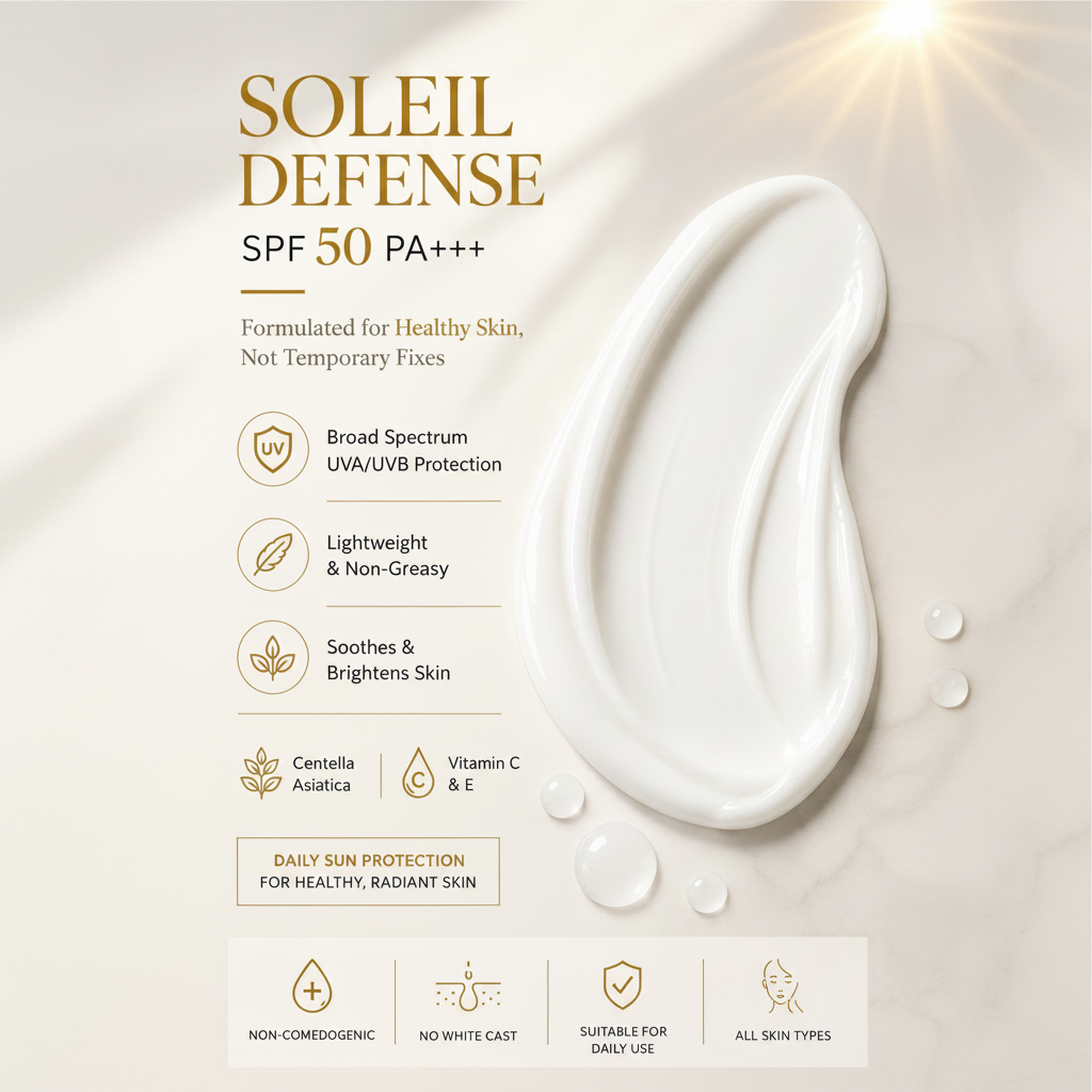SOLEIL DE'FENCE SUNSCREEN